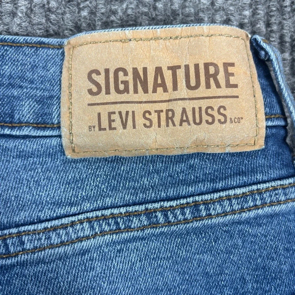 Signature‎ by Levi Strauss Slim Jeans Mens 28x30 Blue Denim Mid Wash 59178-0144